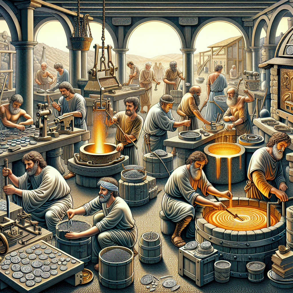鋳造の技：古代のコイン製造技術を探る
